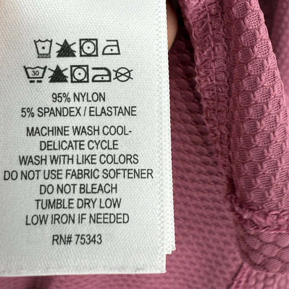 Tommy Bahama Golf Pink Full Zip Lightweight Jacket Women’s Size Large